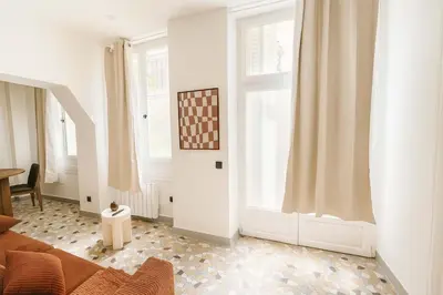 Coin salon dans l'établissement Appartement Bonne nouvelle - REX - Paris 10 - 6P