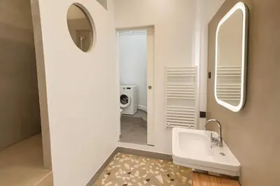 Salle de bains dans l'établissement Appartement Bonne nouvelle - REX - Paris 10 - 6P