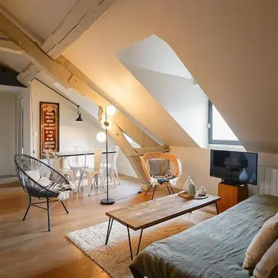 Grand appartement cœur du Marais - dernier étage