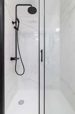 Salle de bains dans l'établissement Studio cosy refait a neuf Maris paris 3 - 2P