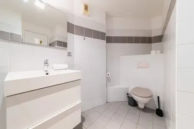Salle de bains dans l'établissement Appartement Spacieux Face aux Jardins des plantes