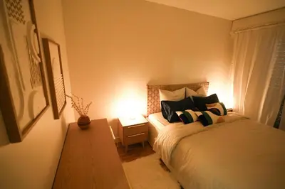 Un ou plusieurs lits dans un hébergement de l'établissement Cozy apartment in Paris 15 & Eiffel Tower