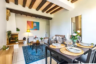 Coin salon dans l'établissement 4 Guests Flat - Rue Mouffetard