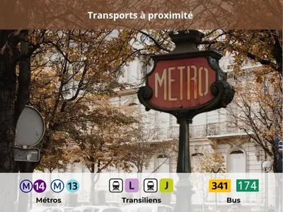 Certificat, récompense, panneau ou autre document affiché dans l'établissement Charmant T2 calme, à 15 min du cœur de Paris