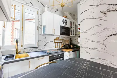 Plan de l'établissement Auteuil Géricault - Appt haussmannien climatisé