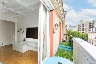 Plan de l'établissement Auteuil Géricault - Appt haussmannien climatisé