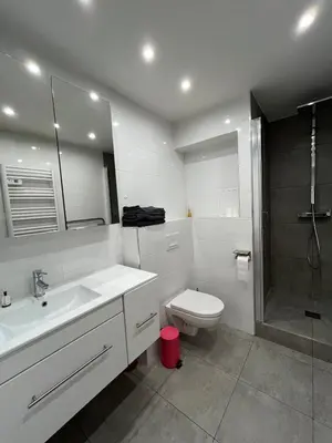 Salle de bains dans l'établissement Cozy 2 pièces, 41 m2 in Boulogne Billancourt