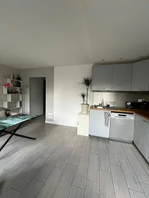 Cuisine ou kitchenette dans l'établissement Cozy 2 pièces, 41 m2 in Boulogne Billancourt