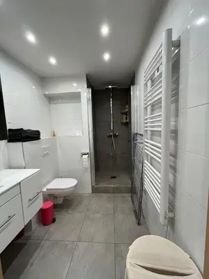 Salle de bains dans l'établissement Cozy 2 pièces, 41 m2 in Boulogne Billancourt