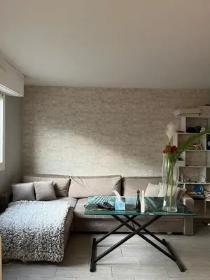 Coin salon dans l'établissement Cozy 2 pièces, 41 m2 in Boulogne Billancourt