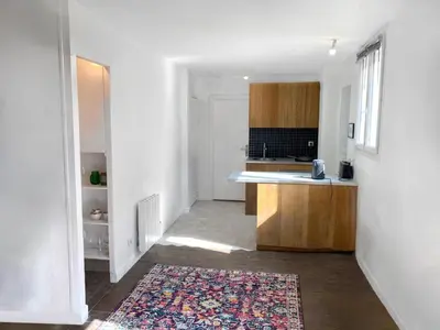 Cuisine ou kitchenette dans l'établissement appartement d'artiste