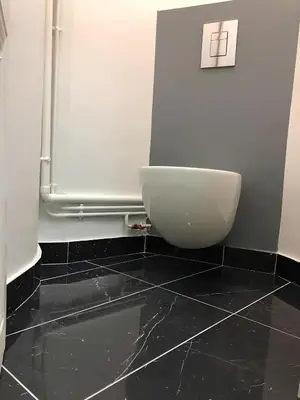Salle de bains dans l'établissement Cozy appart 15Mn Champs-Élysées