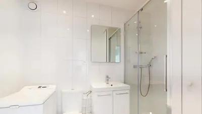 Salle de bains dans l'établissement Studio Ideal