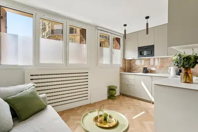 Cuisine ou kitchenette dans l'établissement Lavie Maison AC Little Fontaine