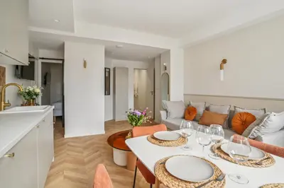 Cuisine ou kitchenette dans l'établissement Lavie Maison AC Fontaine