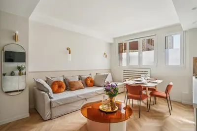 Coin salon dans l'établissement Lavie Maison AC Fontaine