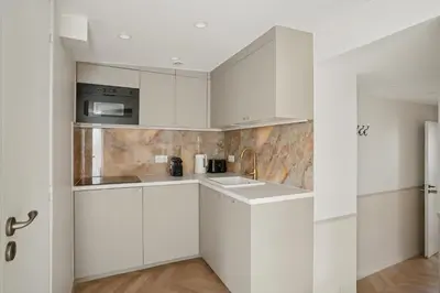 Cuisine ou kitchenette dans l'établissement Lavie Maison AC and Terrace