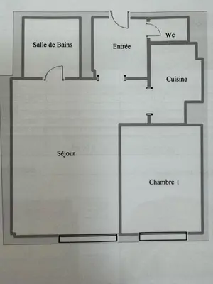 Plan de l'établissement Apartment Next To Eiffel Tower