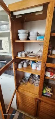 Cuisine ou kitchenette dans l'établissement Montmartre relax