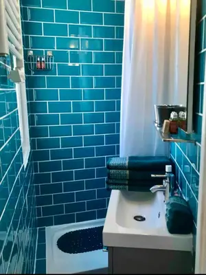 Salle de bains dans l'établissement Appartement Montmartre Sacré-Cœur