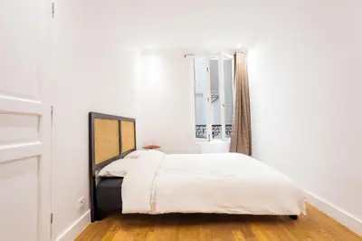 Un ou plusieurs lits dans un hébergement de l'établissement 1 Chambre Main d'or