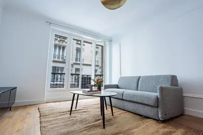 Coin salon dans l'établissement 1 Chambre Main d'or