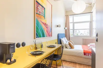 Coin salon dans l'établissement Maison Delage