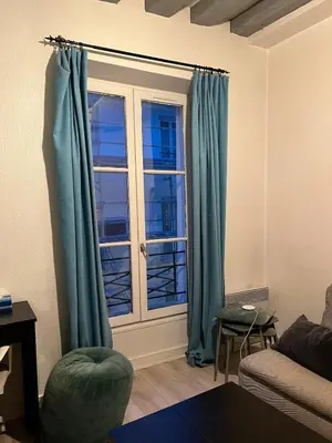 Coin salon dans l'établissement Cosy apartment - 1BR- 4 P - Bastille