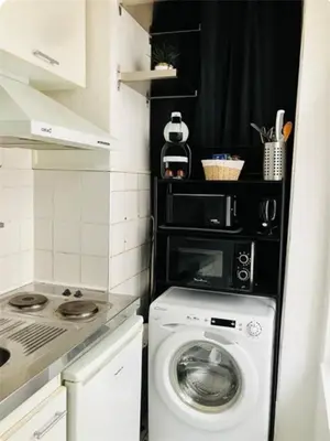 Cuisine ou kitchenette dans l'établissement Appartement Alexandre Dumas