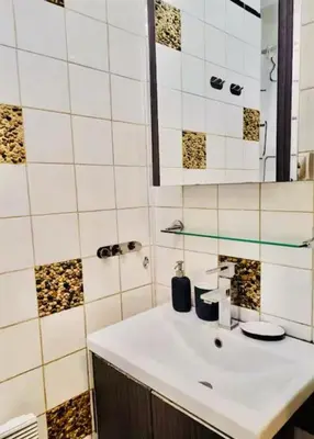 Salle de bains dans l'établissement Appartement Alexandre Dumas