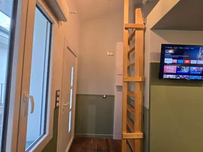 Télévision ou salle de divertissement dans l'établissement 6G- Studio cosy Issy-les-Moulineaux - Porte de Versailles