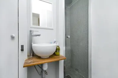 Salle de bains dans l'établissement Appartement Terasse View Paris