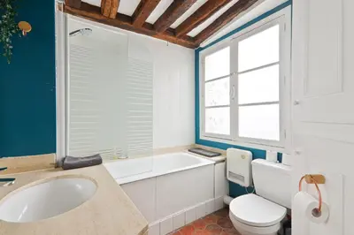 Plan de l'établissement Musee du Louvre 5 Luxurious Apartment 1BR-6P Free Netflix