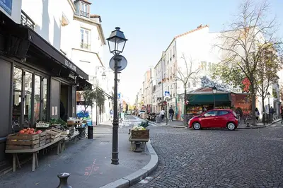 Quartier de l'appartement ou autre quartier proche