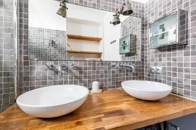 Salle de bains dans l'établissement GuestReady - Charming Nest near Paris