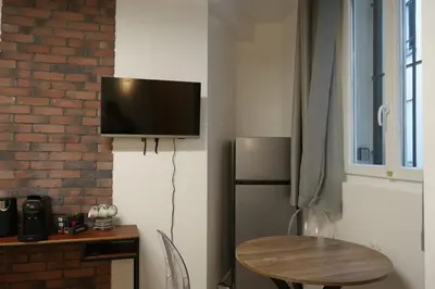 Cuisine ou kitchenette dans l'établissement Didota Chic Studio Paris14
