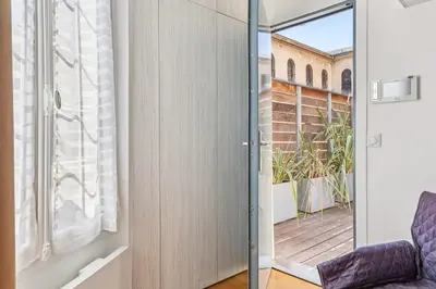Plan de l'établissement Cozy studio & private terrace