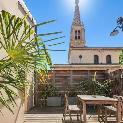 Cozy studio & private terrace