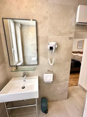 Salle de bains dans l'établissement Hotel Zora