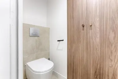 Salle de bains dans l'établissement Mykeypers Luxury and Design Loft 2BR 6P with AC Bastille