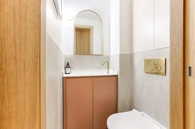 Salle de bains dans l'établissement MyKeypers - Luxurious flat 2BR-6p - Arc de Triomphe
