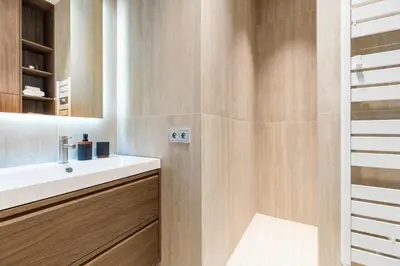 Salle de bains dans l'établissement Le Confidentiel - Pigalle