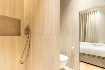 Salle de bains dans l'établissement Le Confidentiel - Pigalle