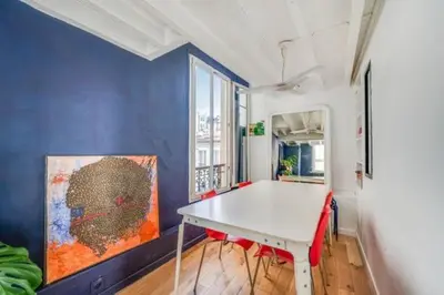 Plan de l'établissement Architect-designed duplex Saint-Germain-des-Prés