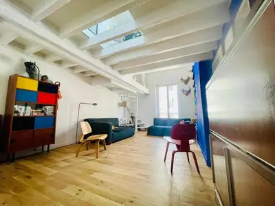 Plan de l'établissement Architect-designed duplex Saint-Germain-des-Prés