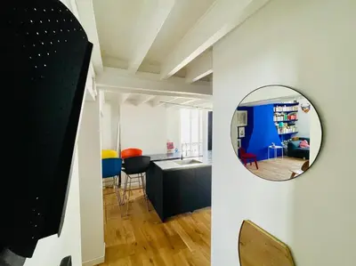 Plan de l'établissement Architect-designed duplex Saint-Germain-des-Prés