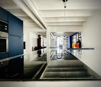 Plan de l'établissement Architect-designed duplex Saint-Germain-des-Prés