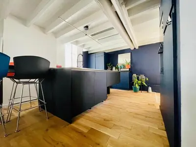 Plan de l'établissement Architect-designed duplex Saint-Germain-des-Prés