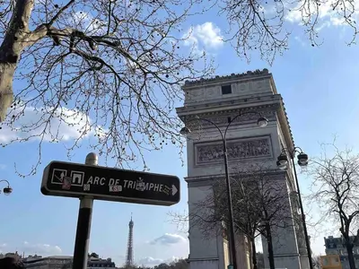 Plan de l'établissement Cozy Studio - Champs Elysées Arc de Triomphe