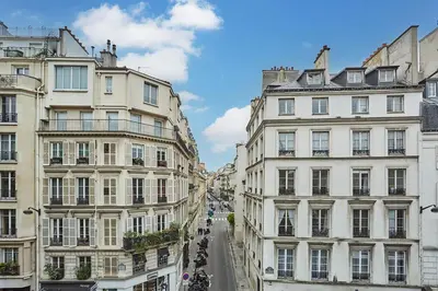 Plan de l'établissement Appartement louer rue du Vieux Colombier, Paris 6me